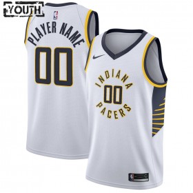 Canotte Bambino Indiana Pacers Personalizzate 2020-21 Nike Association Edition Swingman
